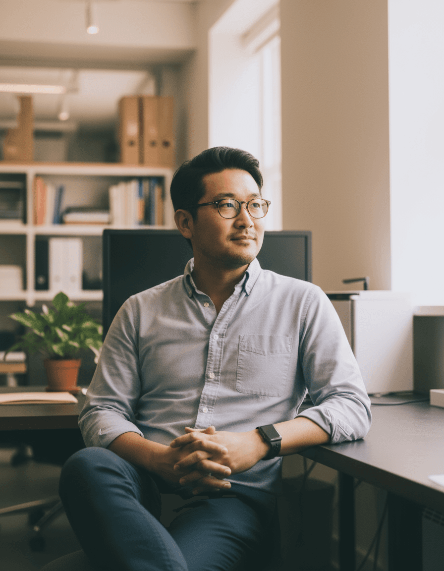 Professional at work